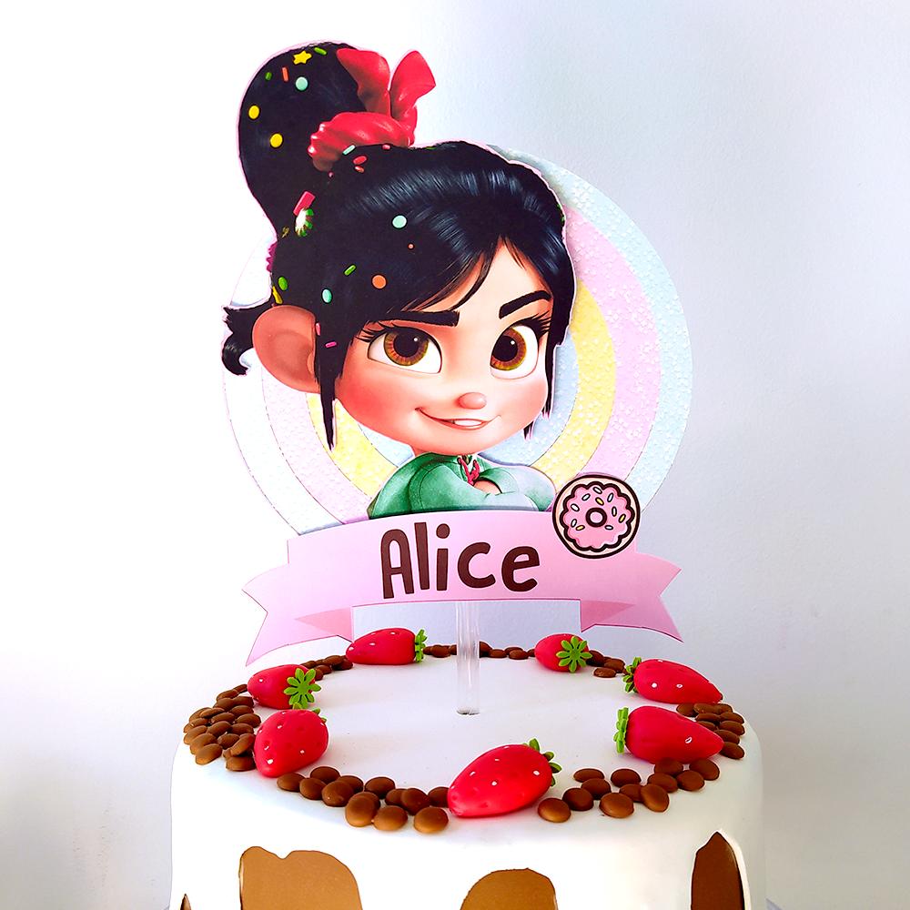 Arquivo de corte topo de bolo Detona Ralph