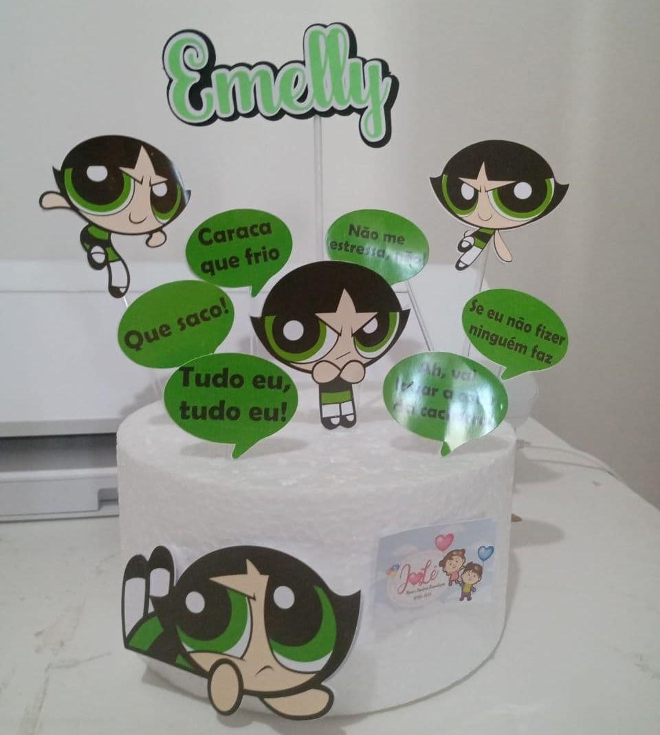 Arquivo de corte topo de bolo Docinho