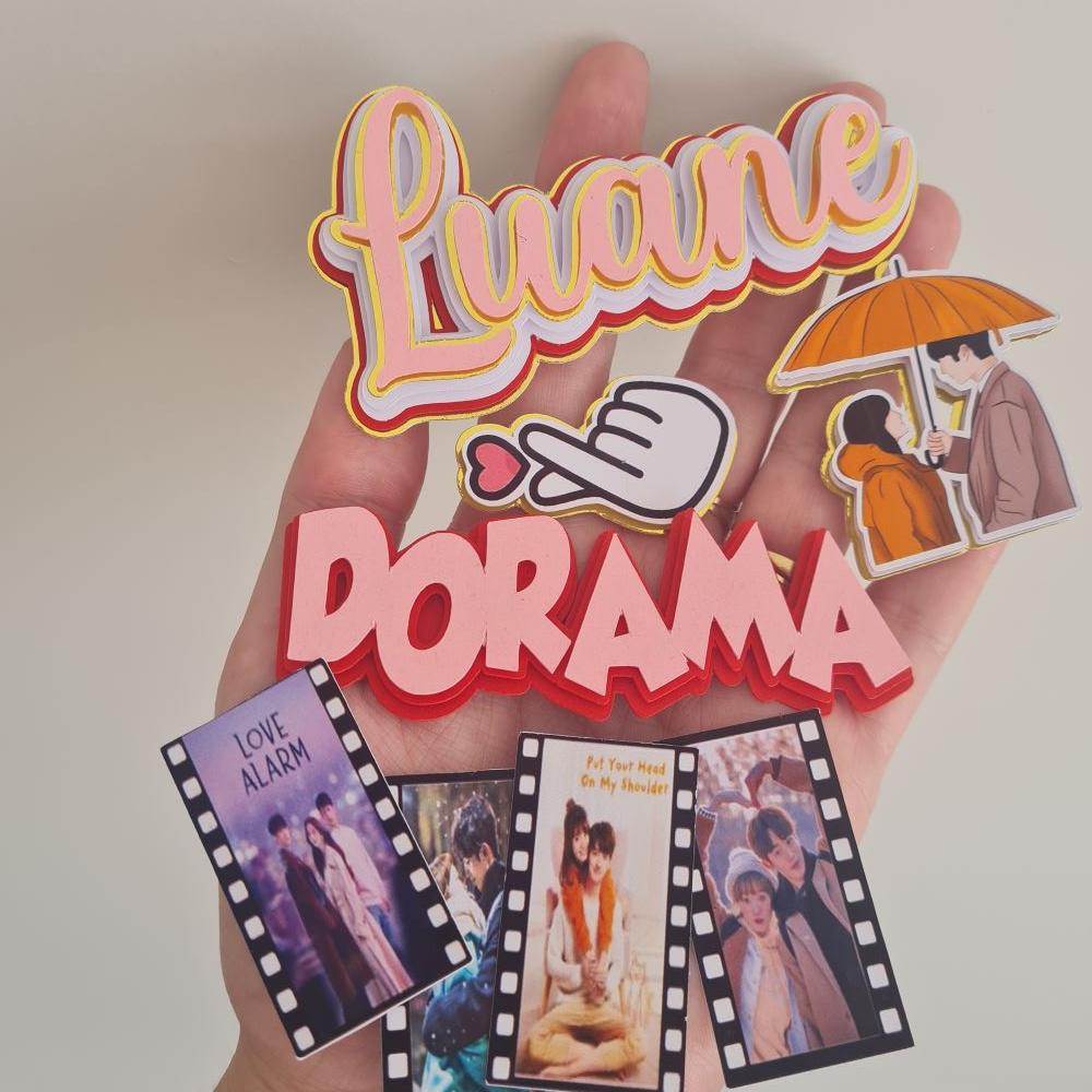 Arquivo de corte topo de bolo Doramas