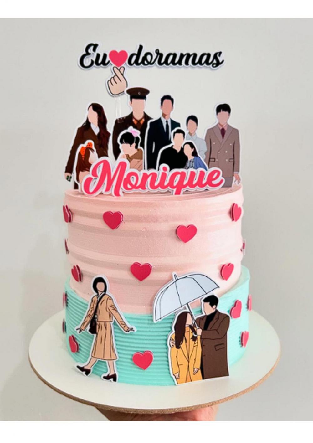 Arquivo de corte topo de bolo Doramas