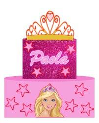 Arquivo de corte topo de bolo Barbie