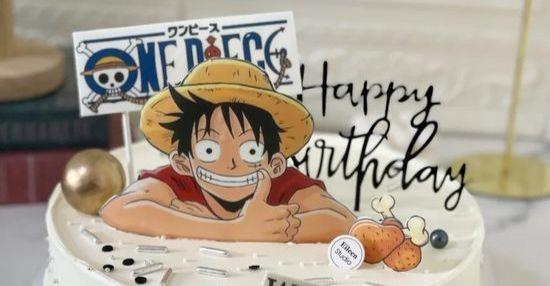 Arquivo de corte topo de bolo One Piece