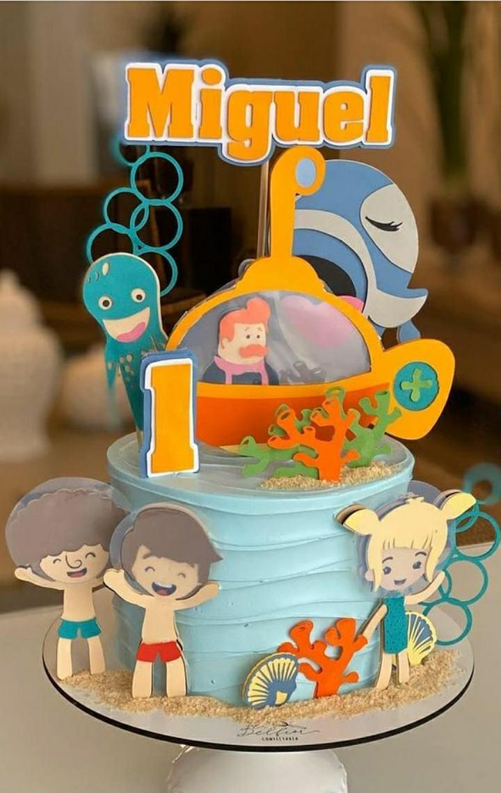 Arquivo de corte topo de bolo Mundo Bita