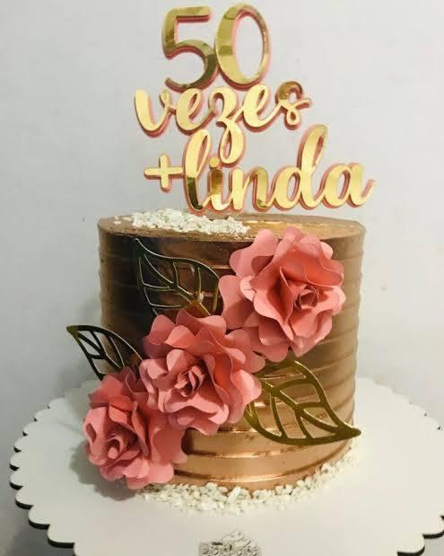 Arquivo de corte Topo de Bolo De repente mais linda