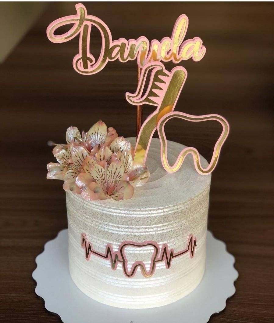 Arquivo de corte topo de bolo dentista