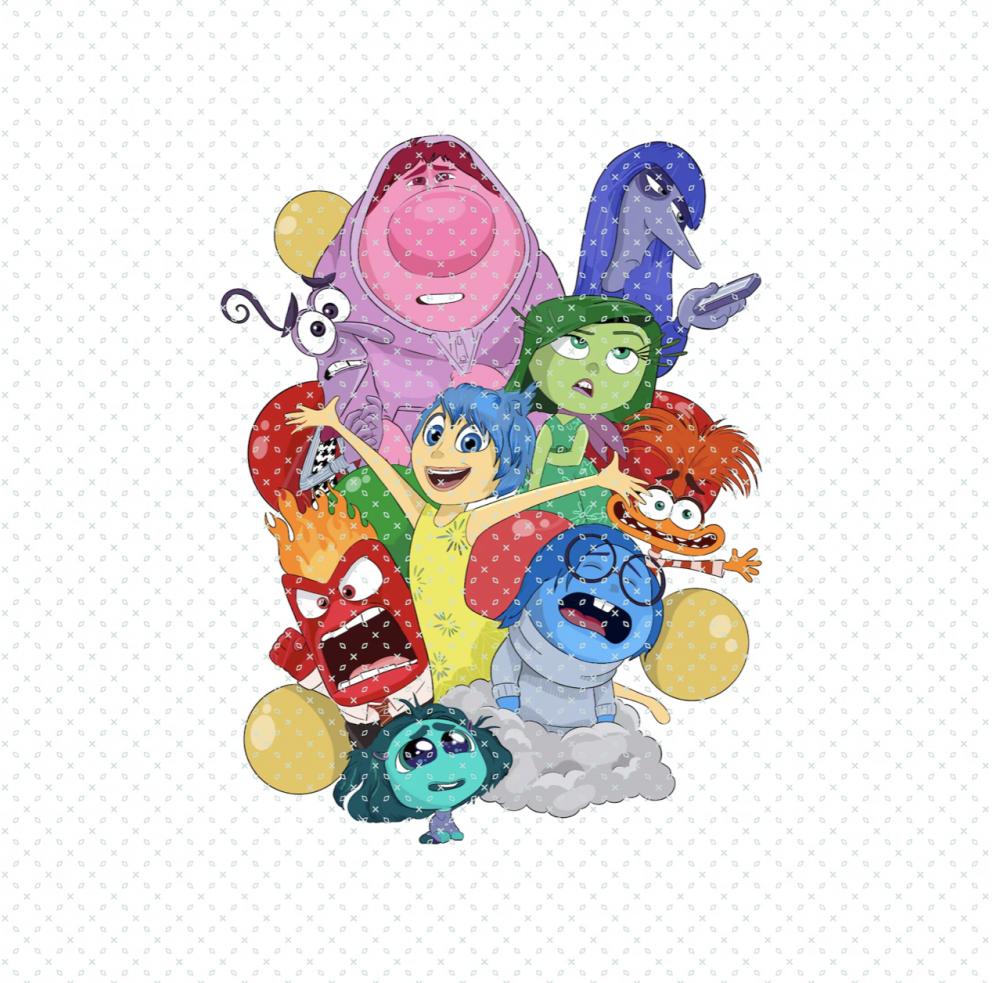 Arquivo de corte topo de bolo Divertidamente