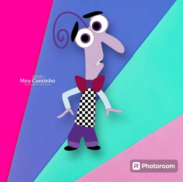 Arquivo de corte topo de bolo Divertidamente