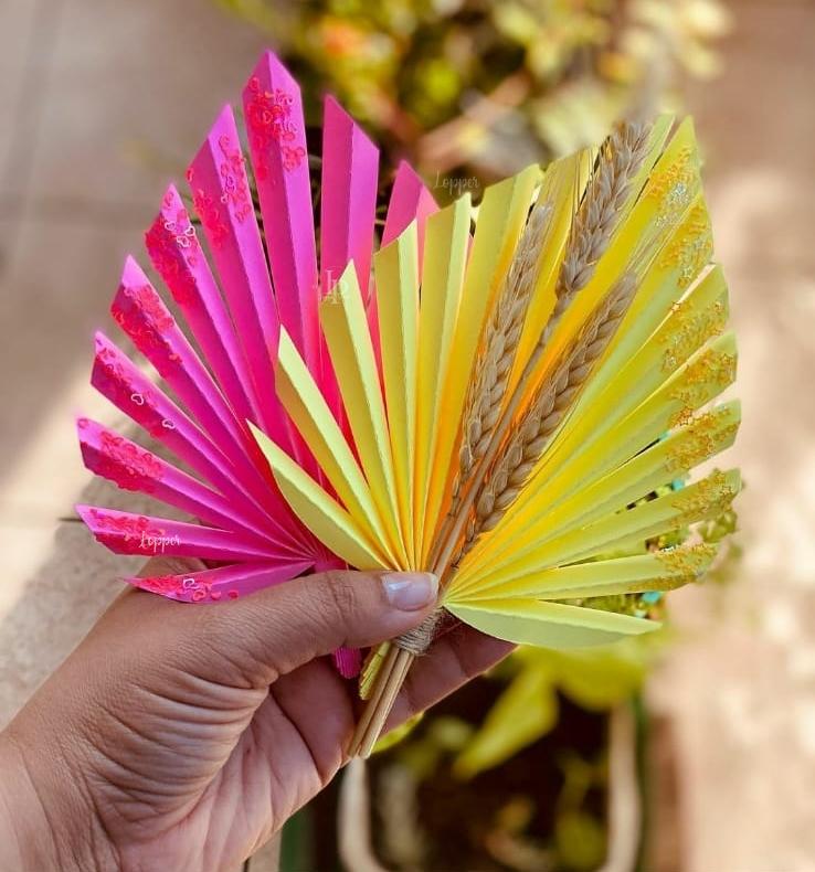 Arquivo de corte topo de bolo Palm Leaf