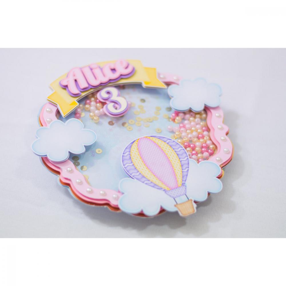 Arquivo de corte topo de bolo Balão