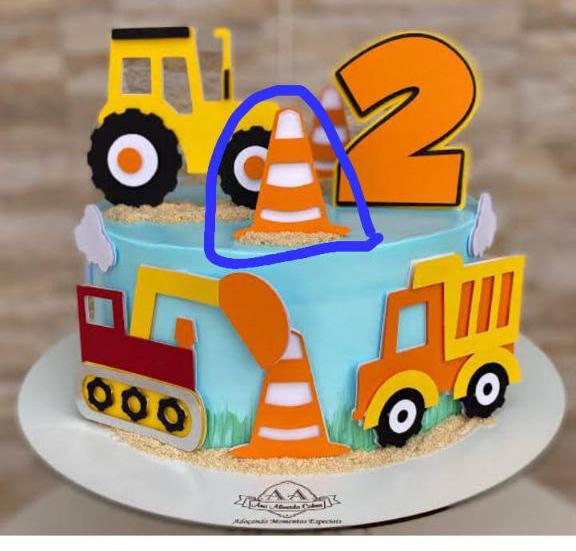 Arquivo de corte topo de bolo Trator