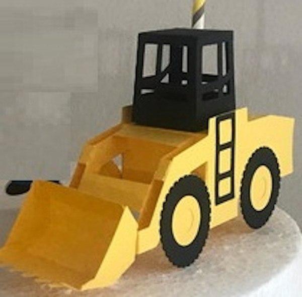 Arquivo de corte topo de bolo Trator