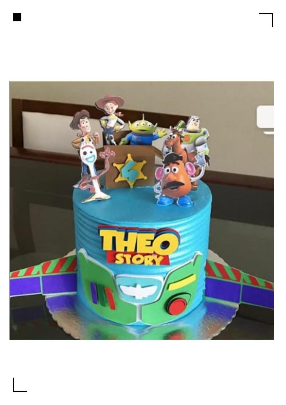 Arquivo de corte topo de bolo Toy Story