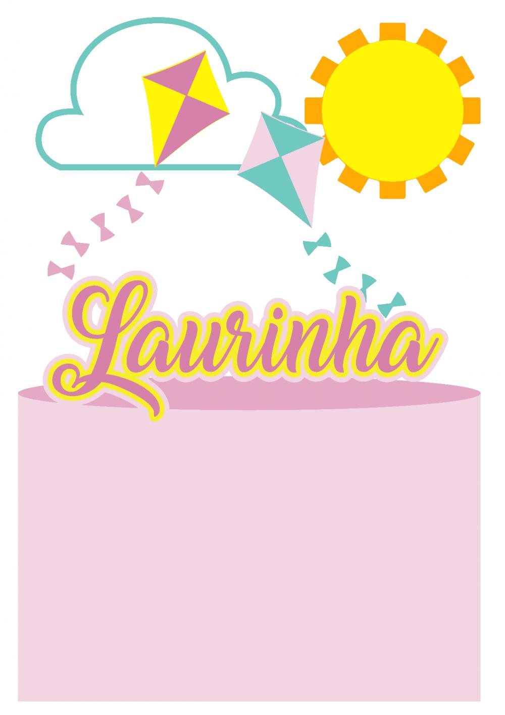 Arquivo de corte topo de bolo Pipa