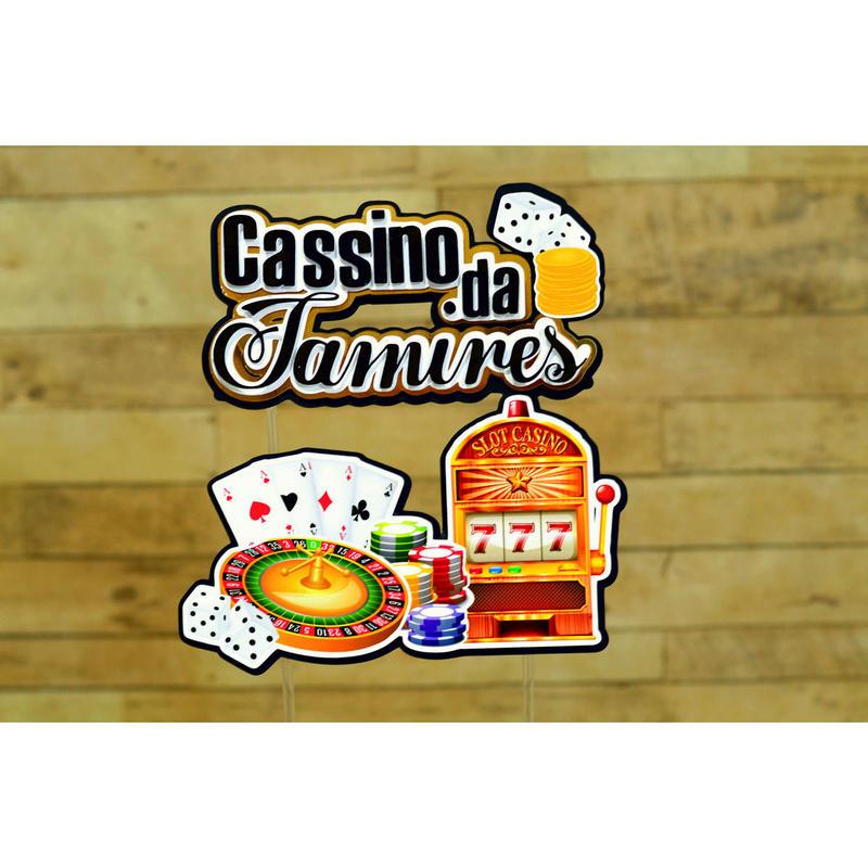 Arquivo de corte topo de bolo Cassino