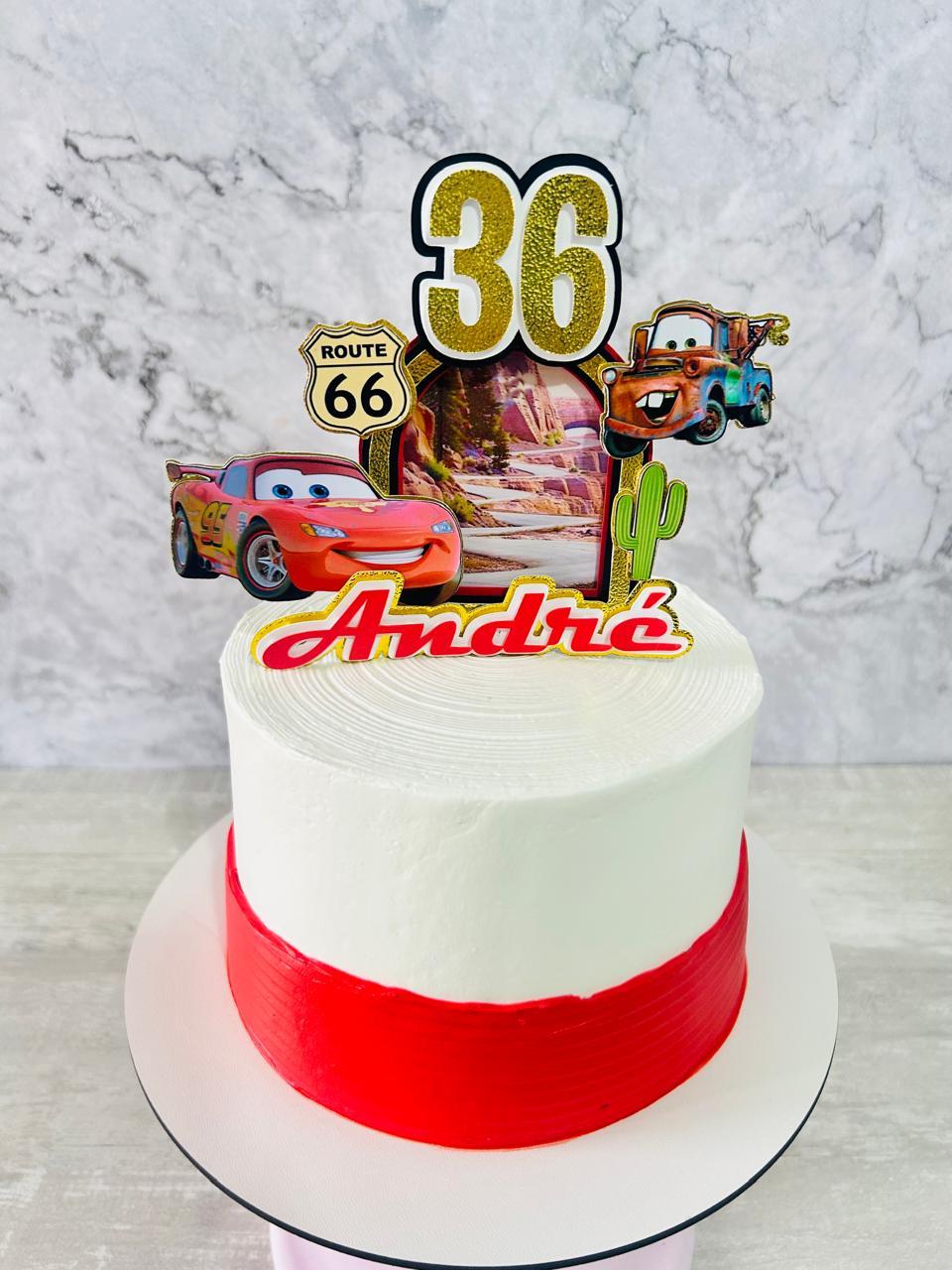 Arquivo de corte topo de bolo Carros