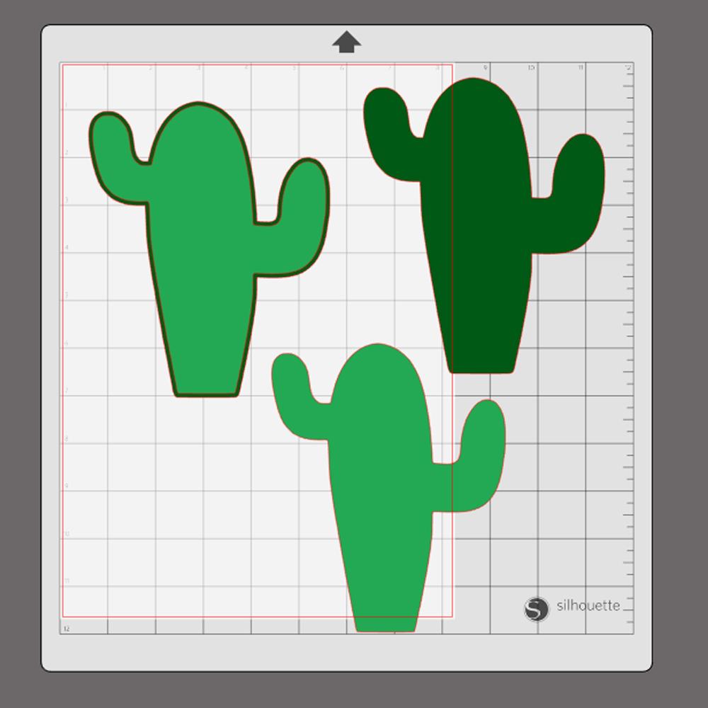 Arquivo de corte topo de bolo Cacto