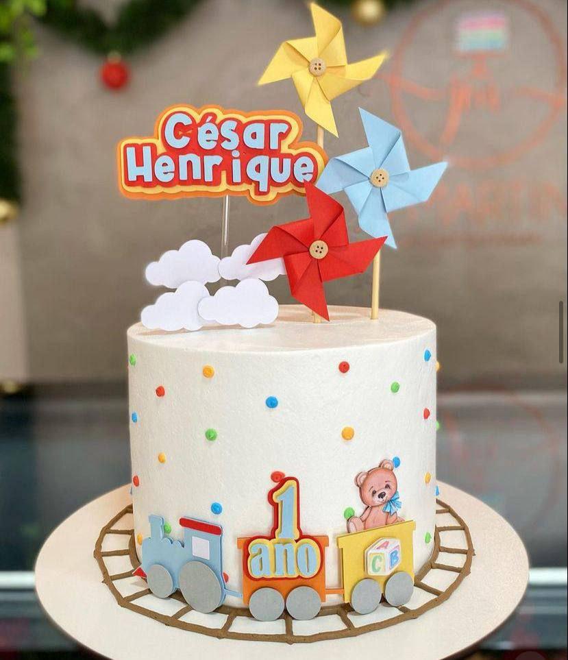 Arquivo de corte topo de bolo Catavento