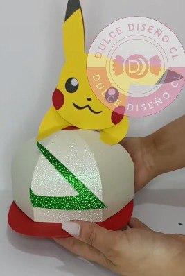 Arquivo de corte topo de bolo Pokemon