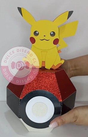 Arquivo de corte topo de bolo Pokemon