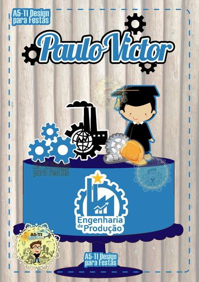 Arquivo de corte topo de bolo Engenharia