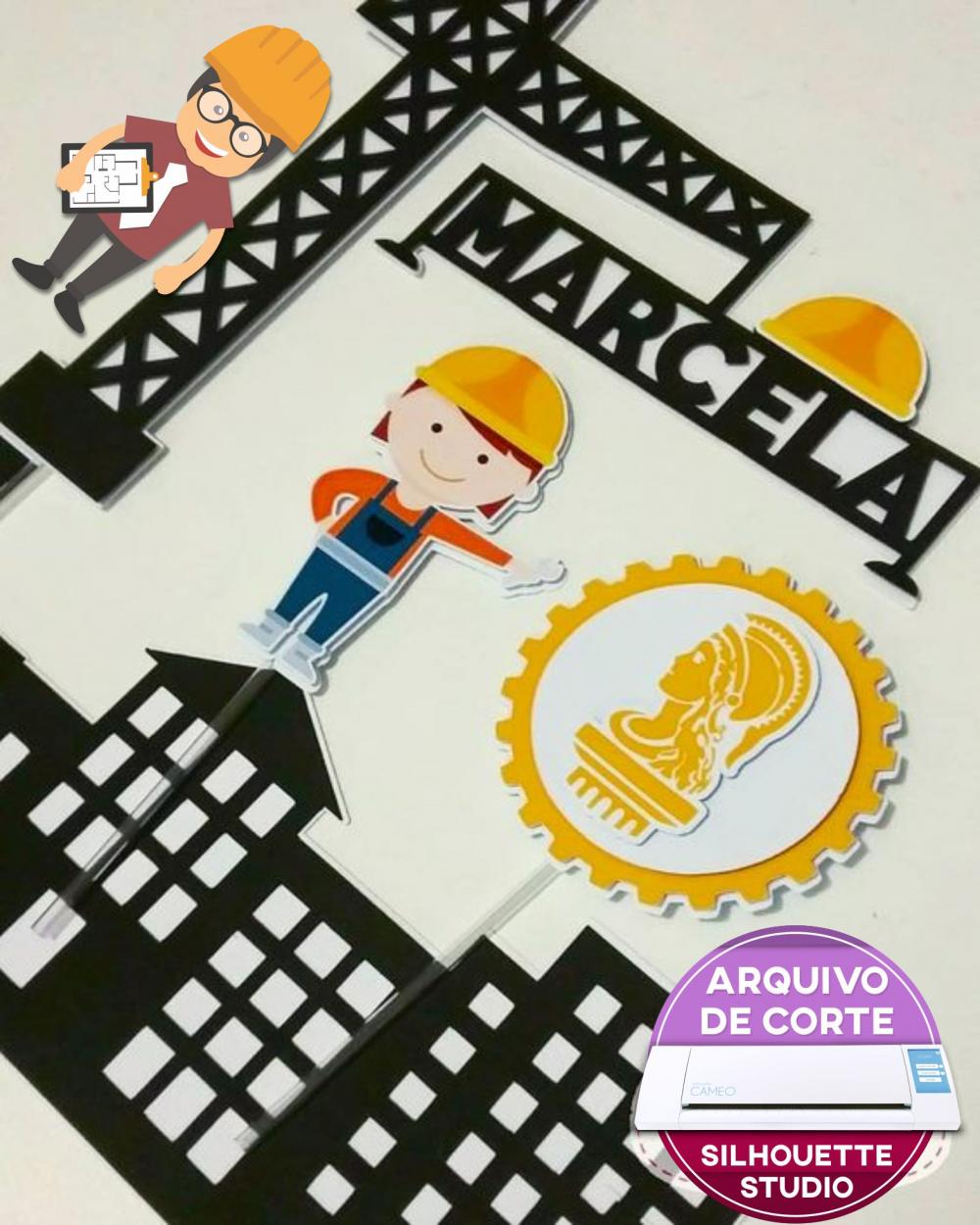 Arquivo de corte topo de bolo Engenharia