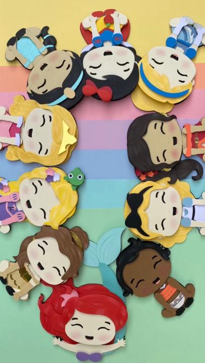 Arquivo de corte topo de bolo princesas