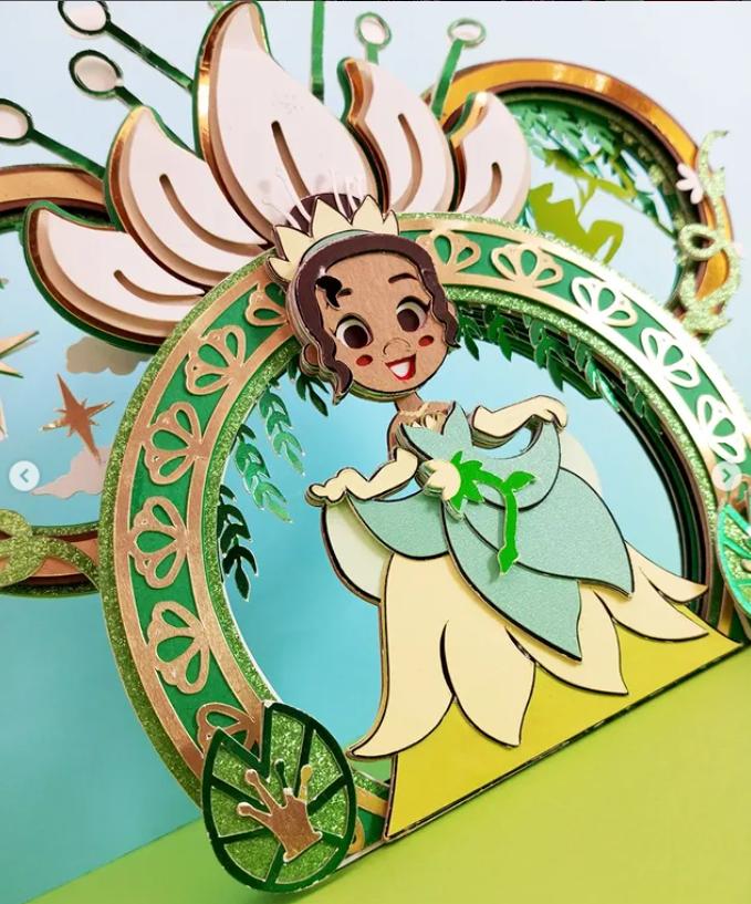 Arquivo de corte topo de bolo princesas