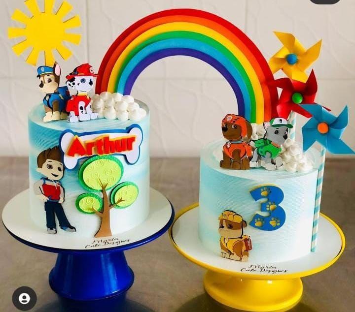 Arquivo de corte topo de bolo Patrulha Canina