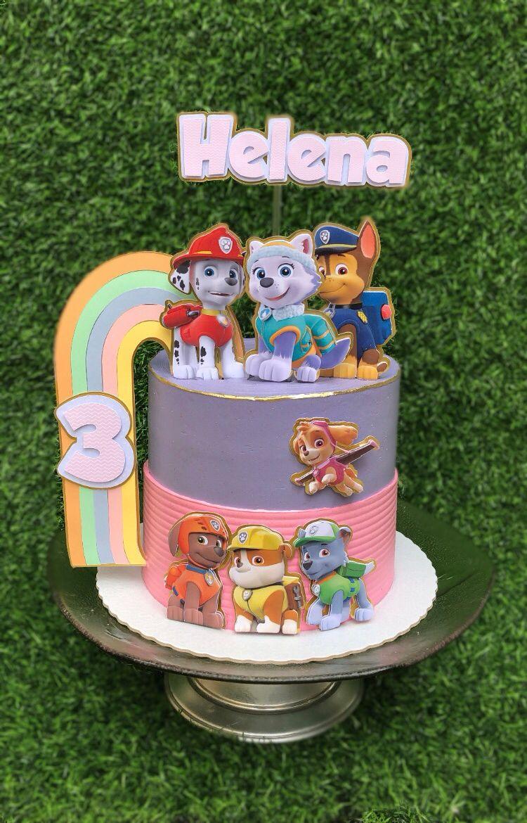 Arquivo de corte topo de bolo Patrulha Canina