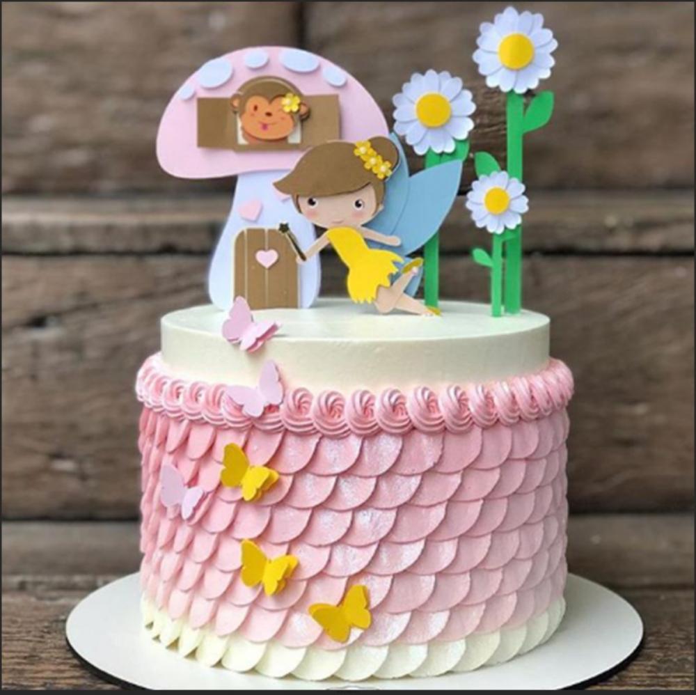 Arquivo de corte topo de bolo Fada