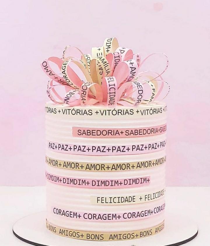 Arquivo de corte topo de bolo Fitinha Sr Bonfim