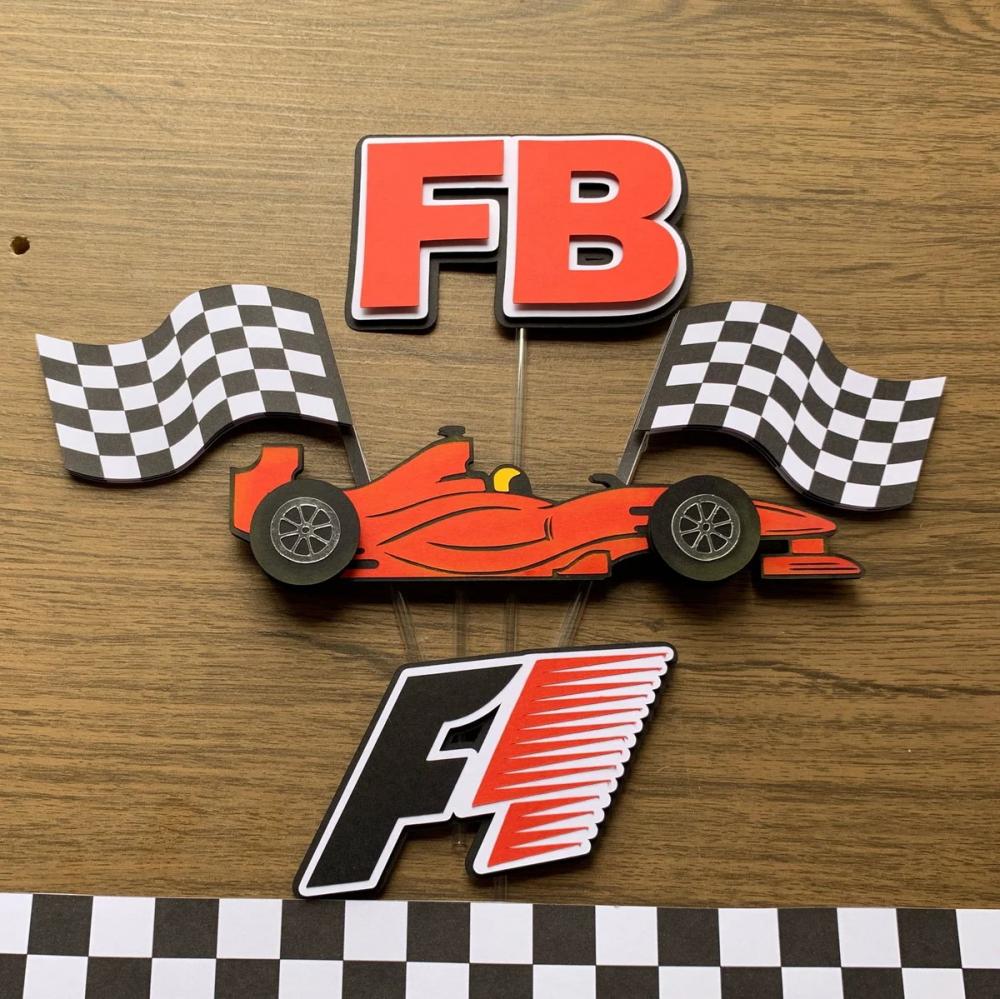 Arquivo de corte topo de bolo Ferrari