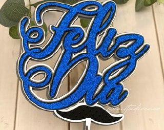 Arquivo de corte topo de bolo Feliz Dia