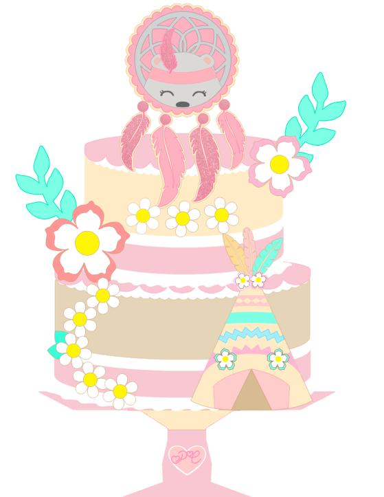 Arquivo de corte topo de bolo filtro dos sonhos