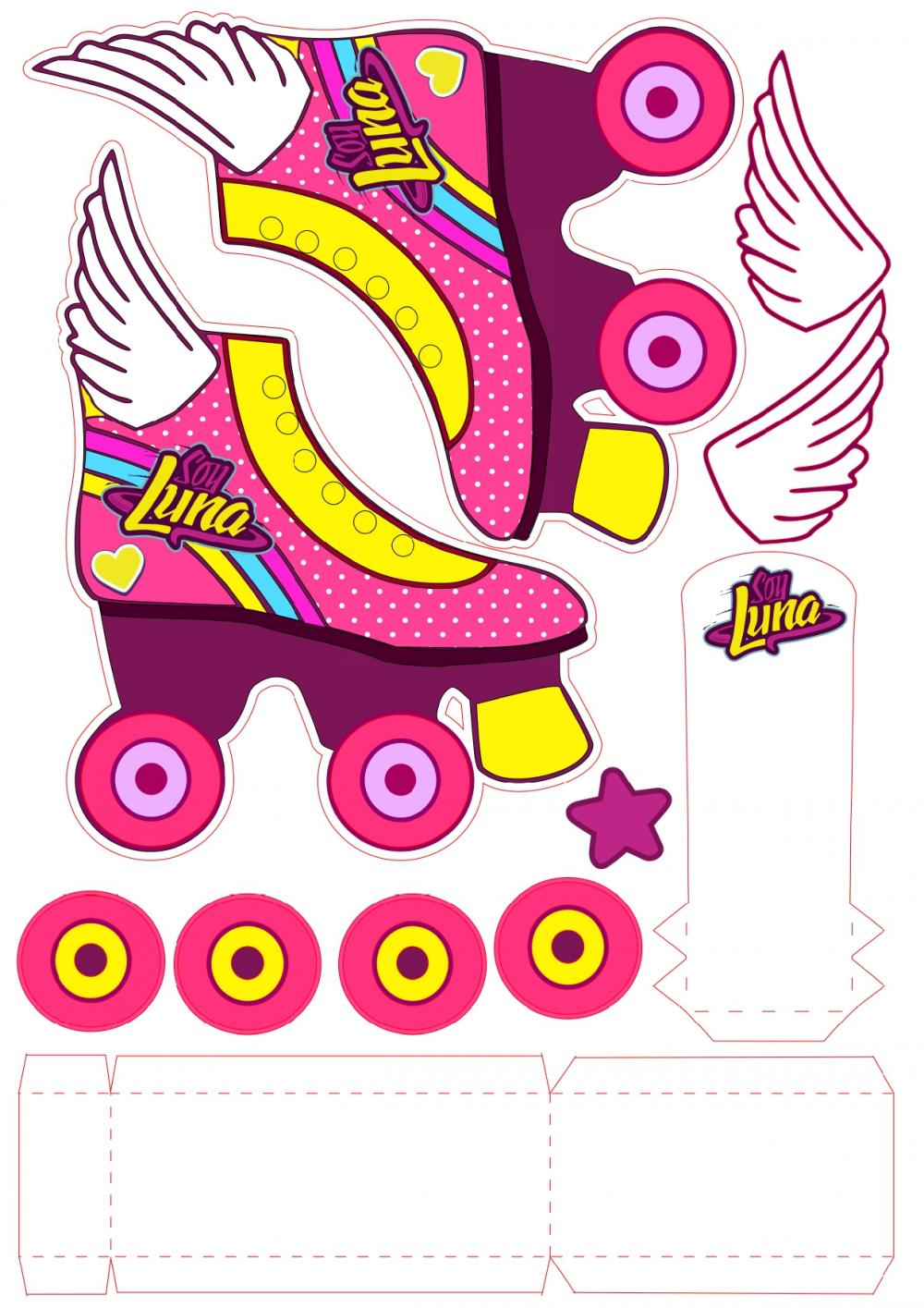 Arquivo de corte topo de bolo patins