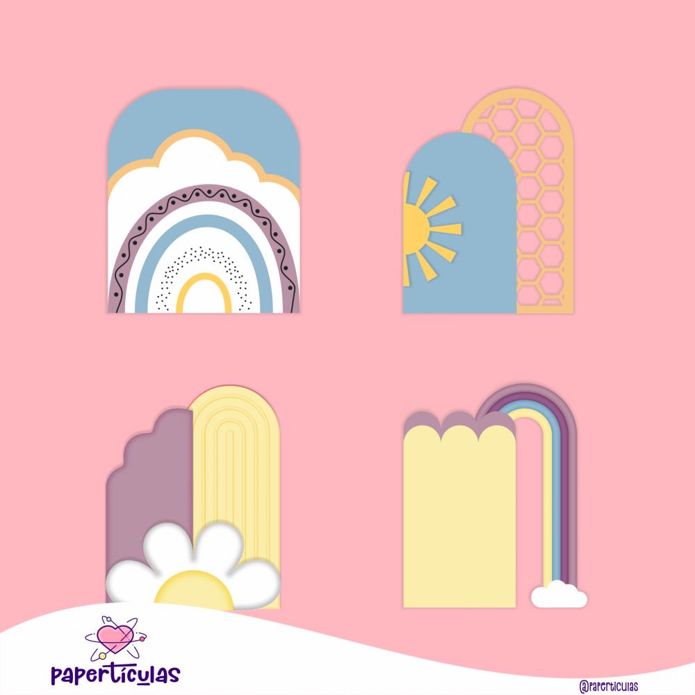 Arquivo de corte topo de bolo Painéis