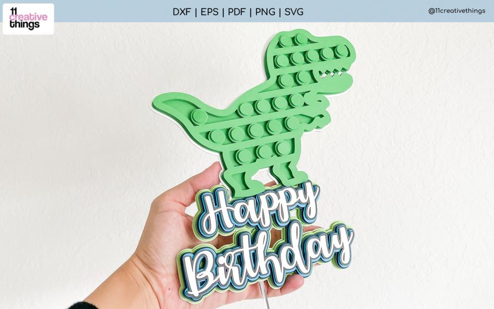 Arquivo de corte topo de bolo Pop it