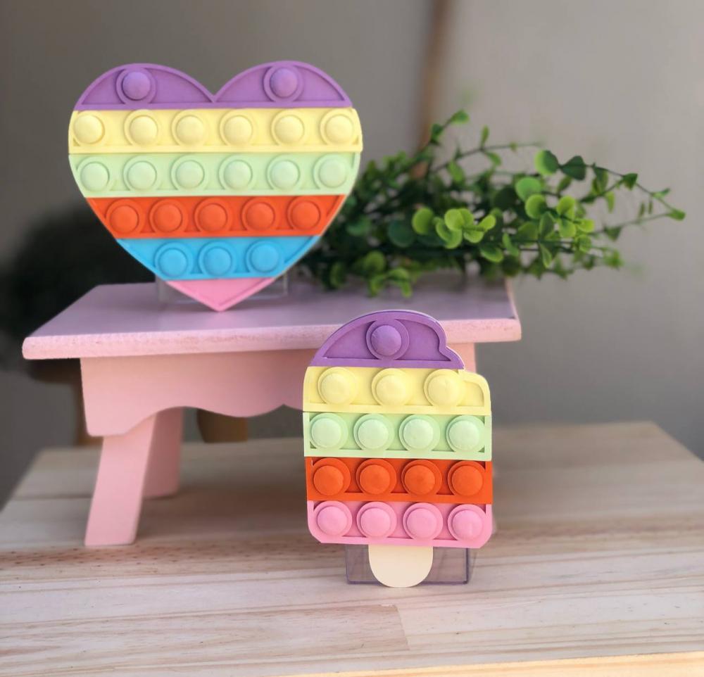 Arquivo de corte topo de bolo Pop it