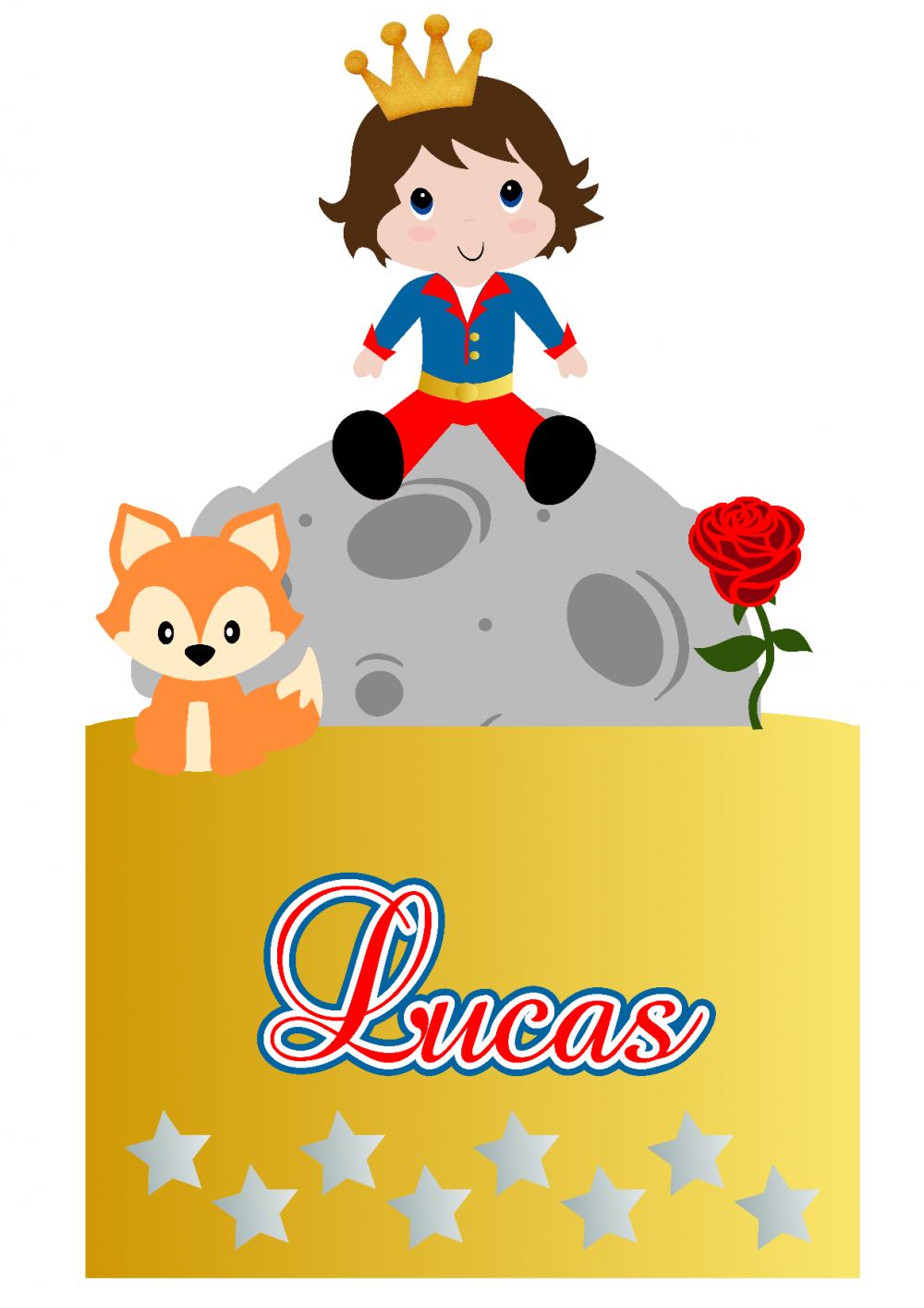 Arquivo de corte topo de bolo Principe