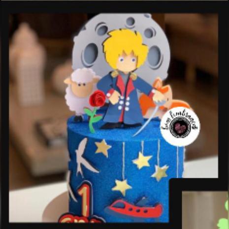 Arquivo de corte topo de bolo Principe