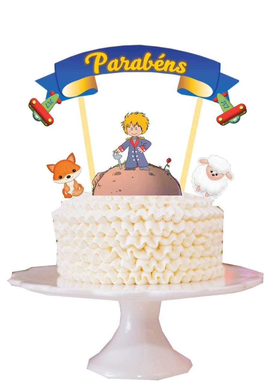 Arquivo de corte topo de bolo Principe