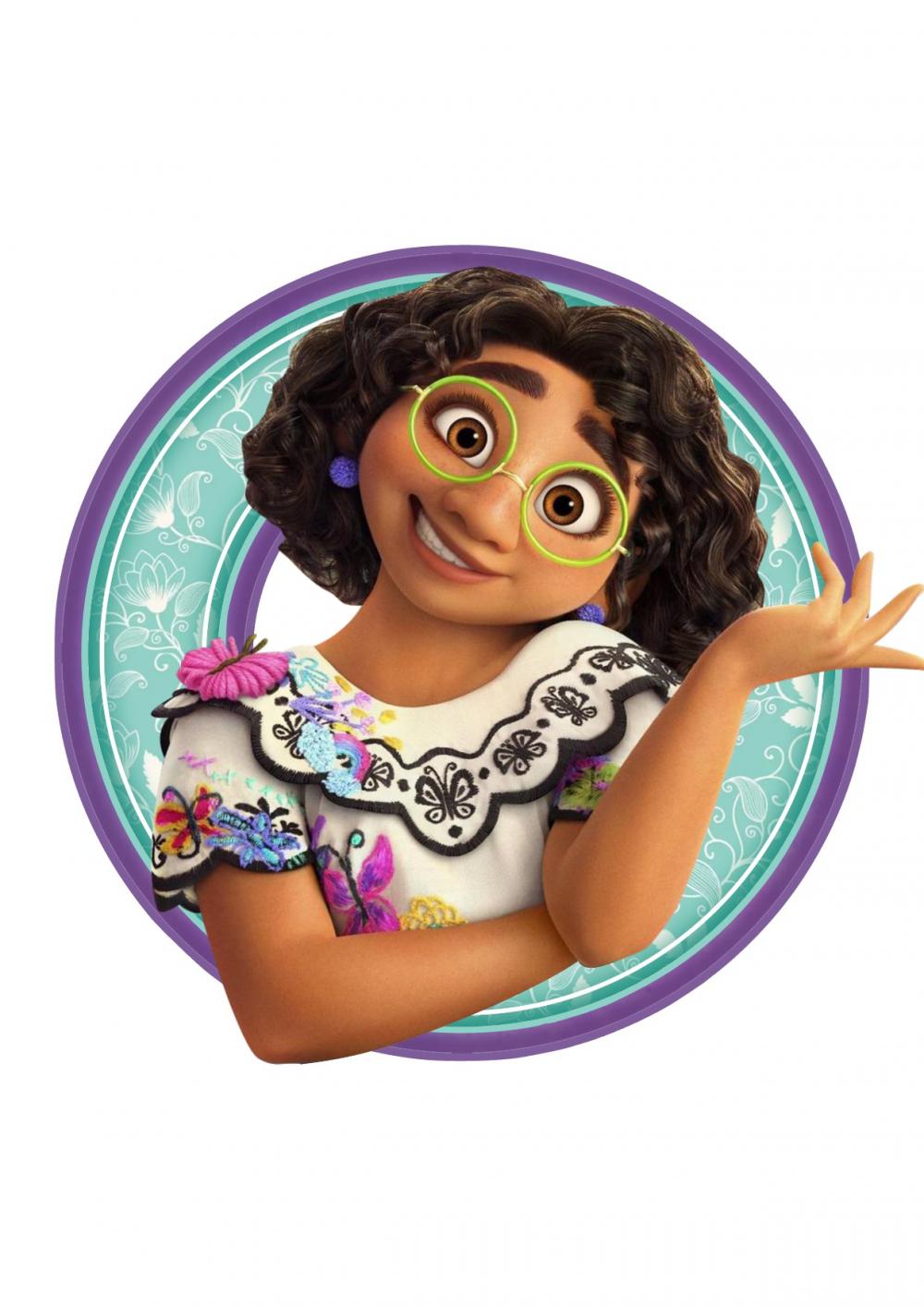 Arquivo de corte topo de bolo Encanto