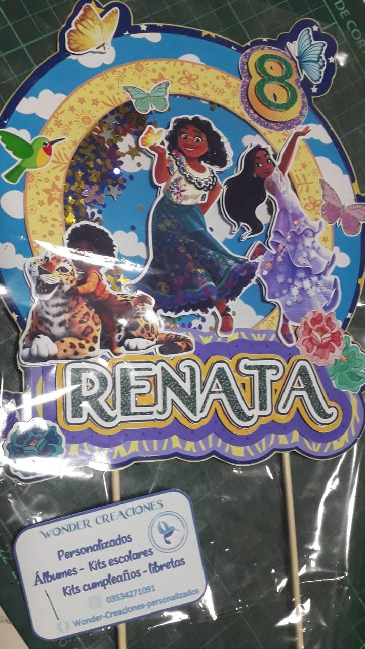 Arquivo de corte topo de bolo Encanto