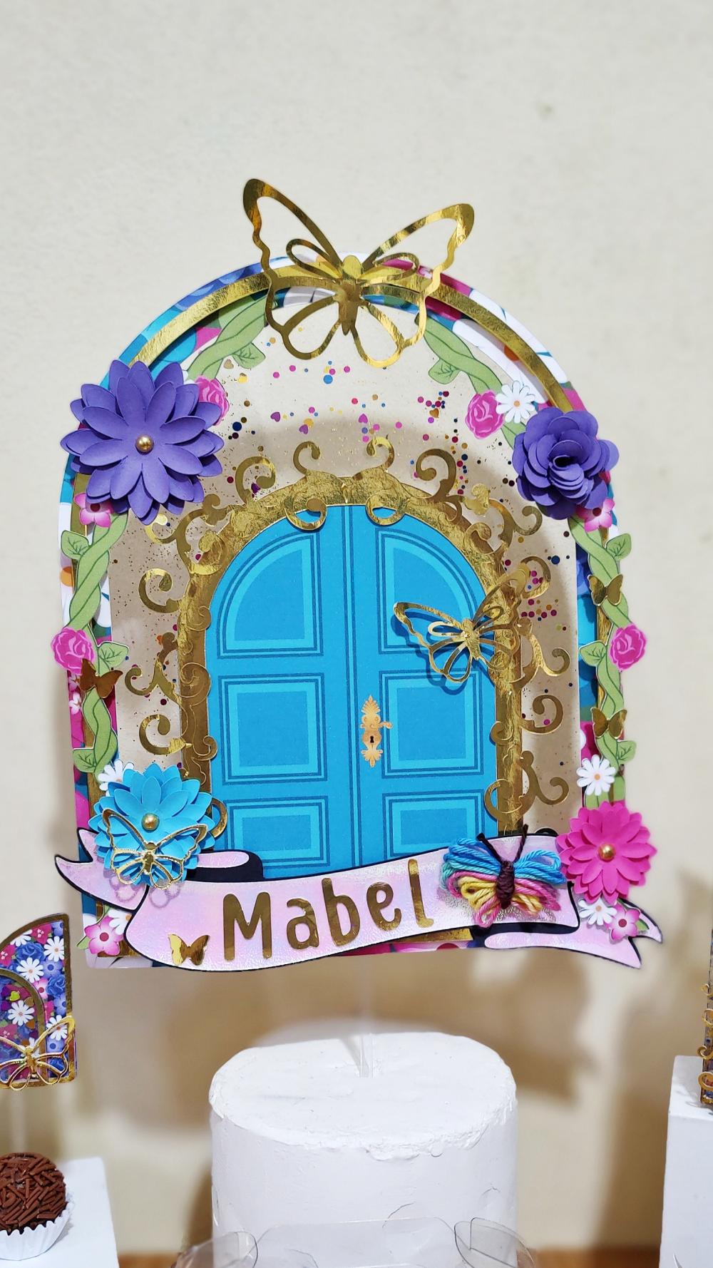 Arquivo de corte topo de bolo Encanto