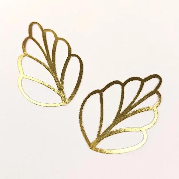 Arquivo de corte topo de bolo Folhagens