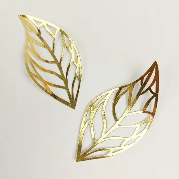 Arquivo de corte topo de bolo Folhagens