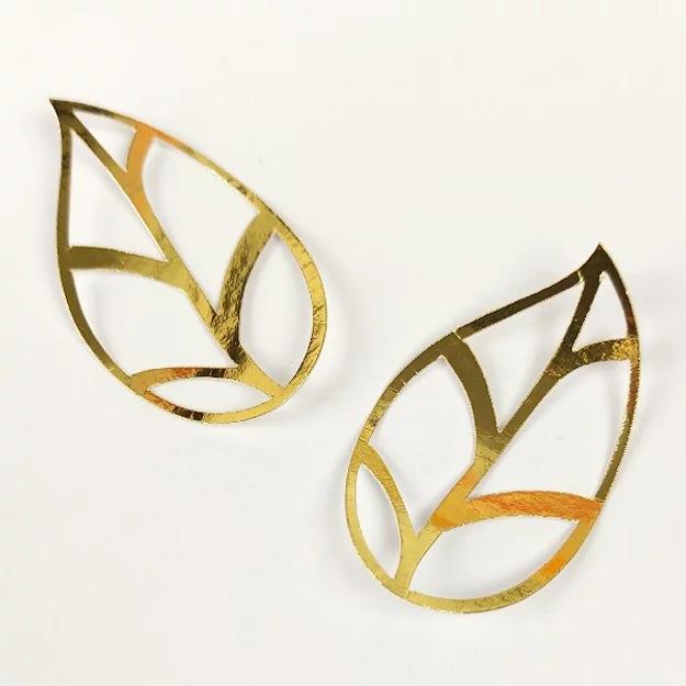 Arquivo de corte topo de bolo Folhagens