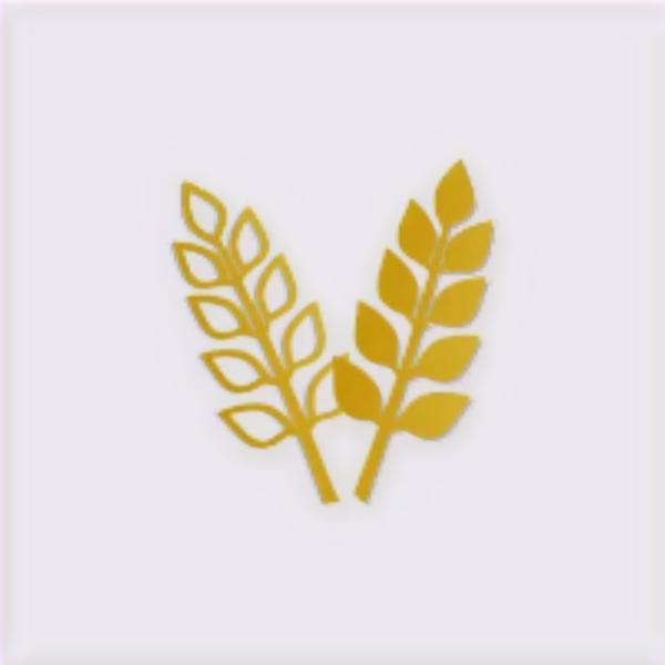 Arquivo de corte topo de bolo Folhagens