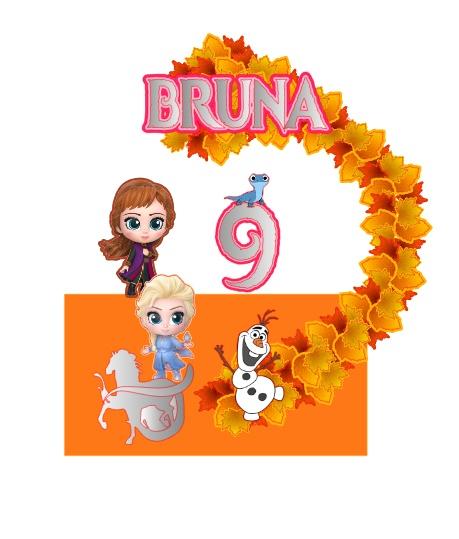 Arquivo de corte topo de bolo frozen