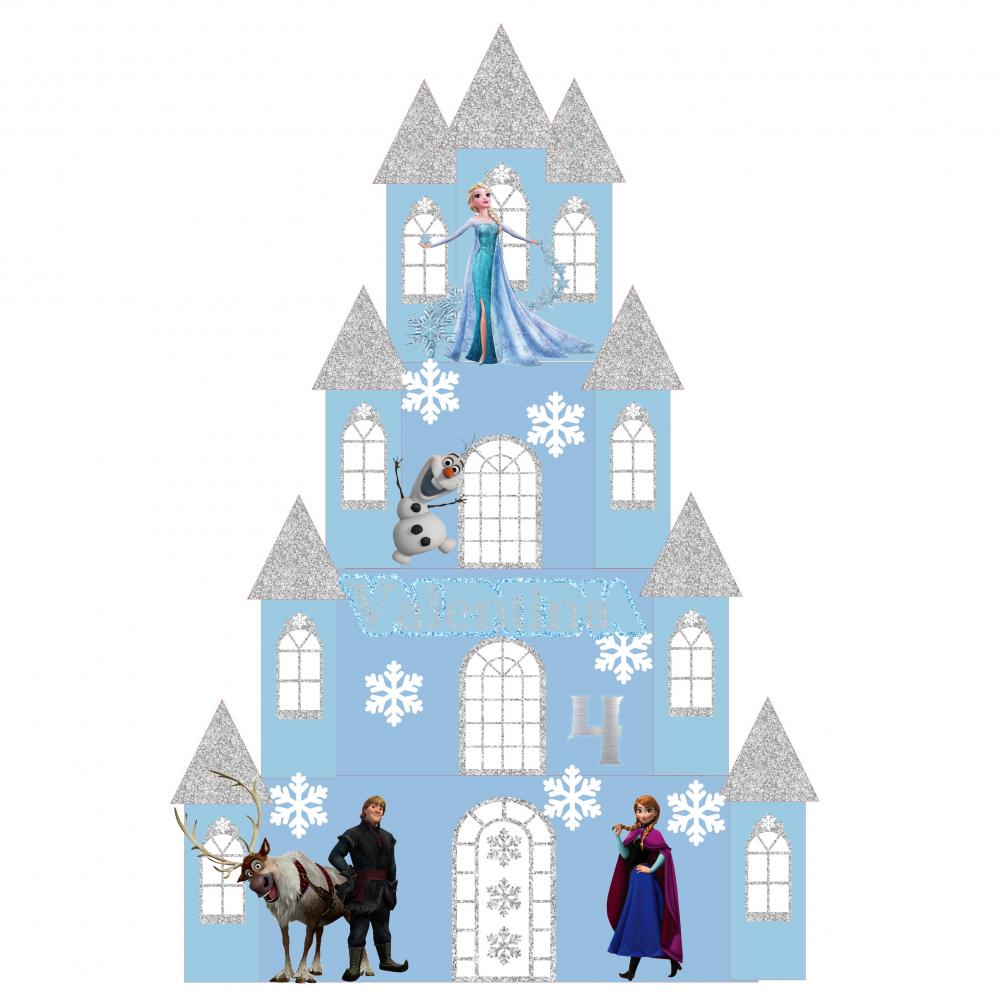 Arquivo de corte topo de bolo frozen